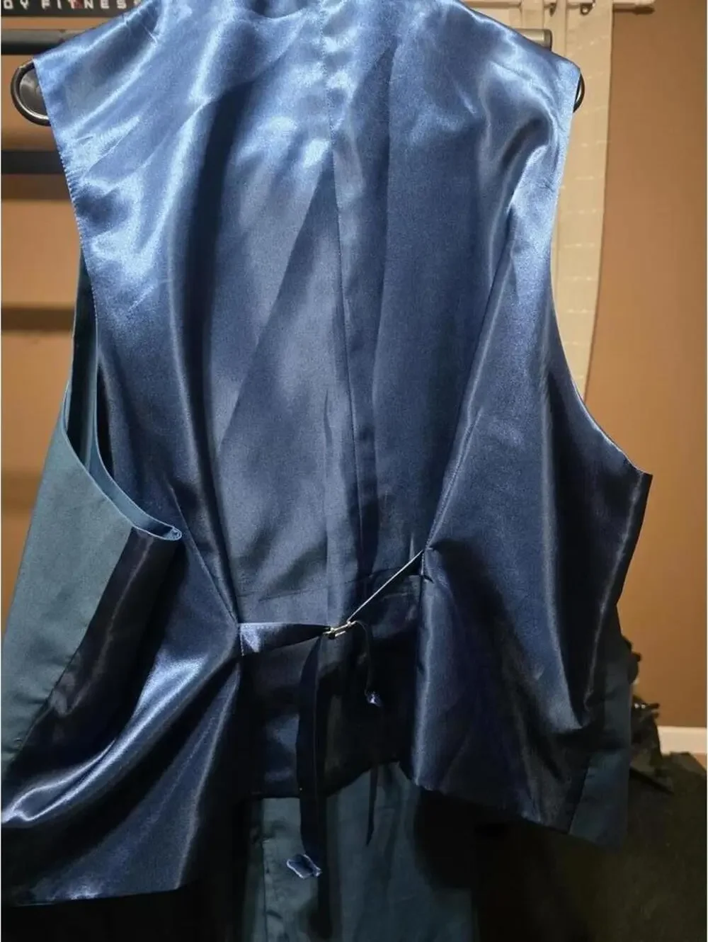 WULFUL Men's 3 Piece Blue Teal Suit Size 3XL